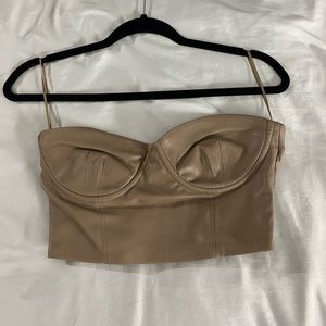 COPY - Faux leather corset